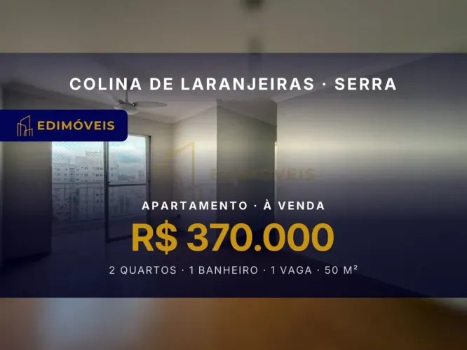 Seu novo lar: Apartamento 2 quartos em Colina de Laranjeiras, agende sua visita!