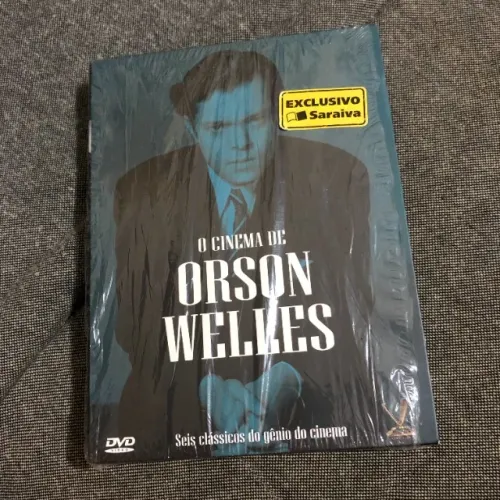 Box 3 DVDs O Cinema De Orson Welles / Edição Limitada Com 6 Cards / Versátil Home Video