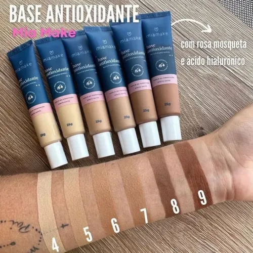 Base antioxidante Mia make 