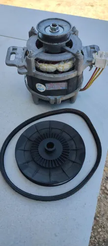 Motor Lavadora Consul Maré 10kg + Polia + Correia Cwl10b