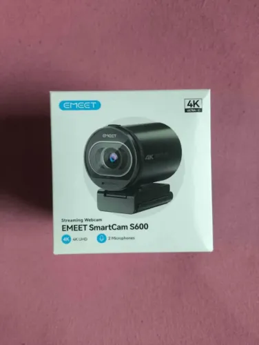 (PRODUTO LACRADO) Webcam 4K, 60fps para Streaming