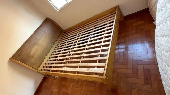 Cama casal madeira