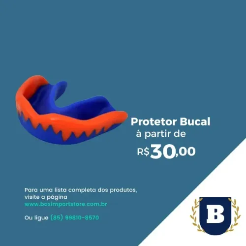 ? Treine com Mais Confiança! Conheça o Protetor Bucal BOXIMPORTSTORE.