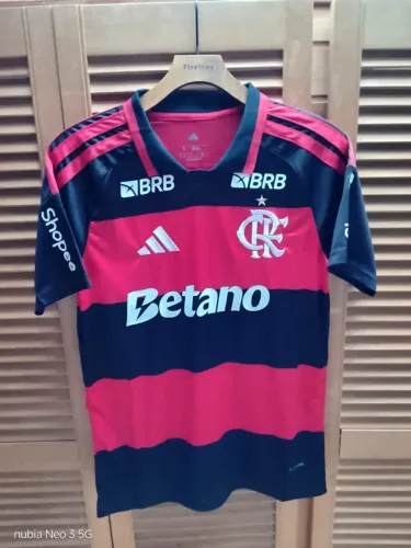 Camisa Time Flamengo 2026/27, Com Patrocinadores