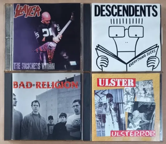 Lote de CD's - Face To Face, Social Distortion, Ratos de Porão, Replicantes e outros
