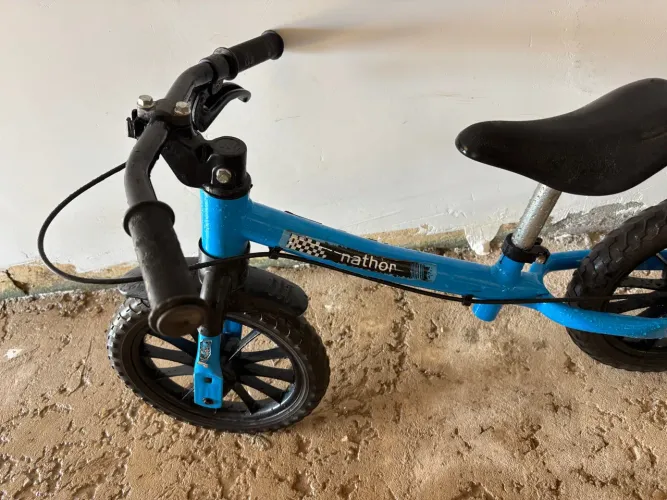 VENDO BICICLETA INFANTIL NATHOR - AZUL