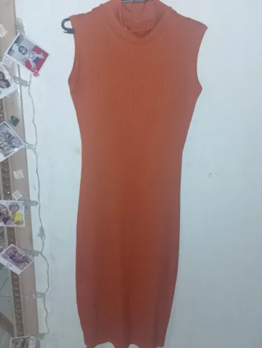 Vestido canelado