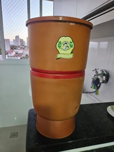 Filtro de barro usado