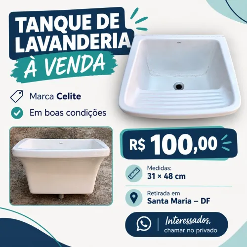 Tanque de lavanderia