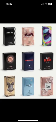 Lote de Perfumes Importados Eau de Parfum 100ml Masculinos e Femininos Lacrados