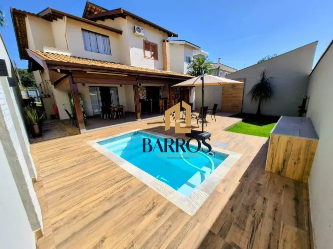 Casa a Venda em Condomínio Terras de Piracicaba com 3 Quartos (2 Suítes) e 4 Vagas  Piraci