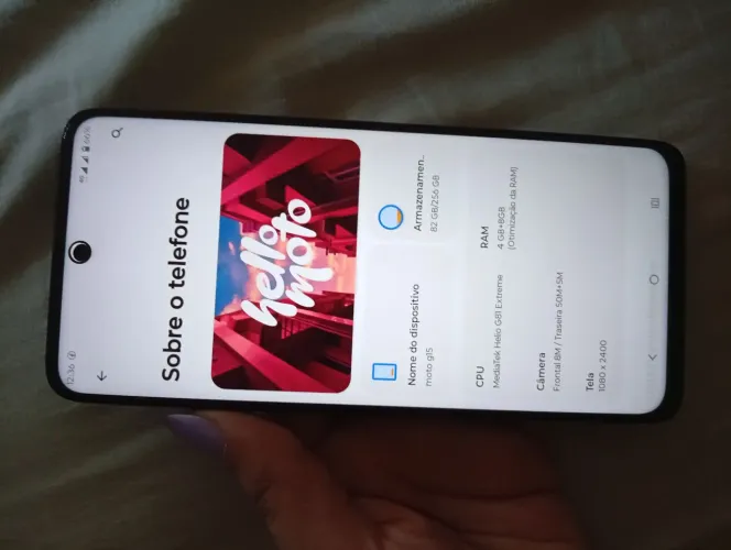 Moto G15 256GB SEMI-NOVO