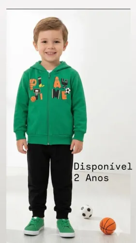 Conjunto moletom ifantil