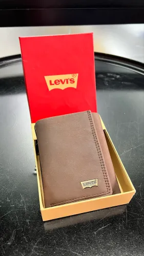 Carteira Masculina em couro Levis 