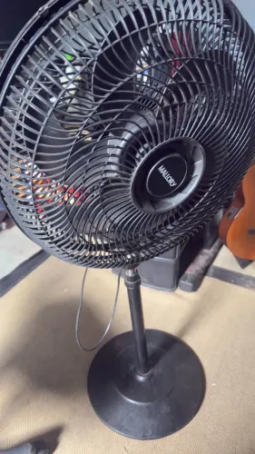 Ventilador - Retirada de peças