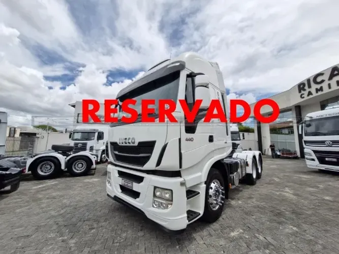 Iveco Hi Way 2014 6x2 Teto alto completo