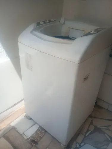 Máquina de lavar funcionar perfeitamente