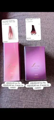 Promoção produtos da Natura