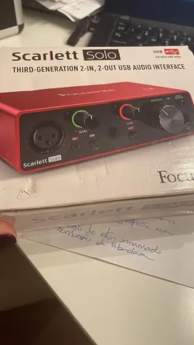 Interface áudio 