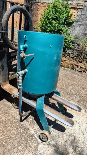 Máquina Equipamento para Jato de areia, completo