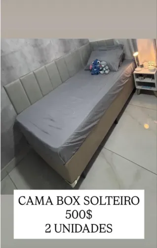 Cama Box solteiro