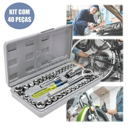Kit ferramentas 40 peças