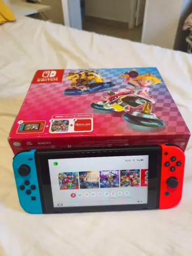 Nintendo Switch Super Novo + Brinde