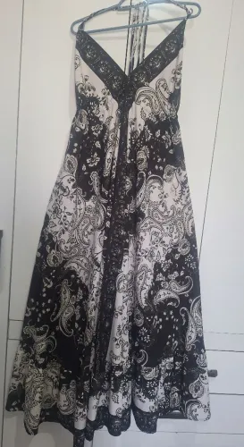 Vestido longo indiano