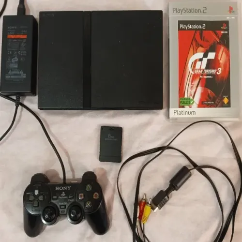 PS2 com controle original