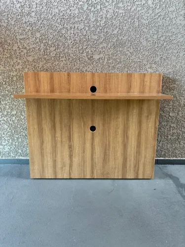 Painel para TV em MDF com Prateleira - Alto Padrão - Aceito Cartão