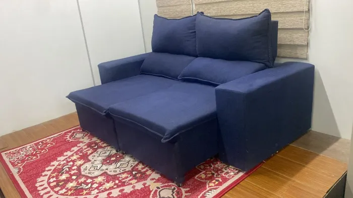 Sofá retrátil e reclinável 2 metros - NOVO - ENTREGAMOS