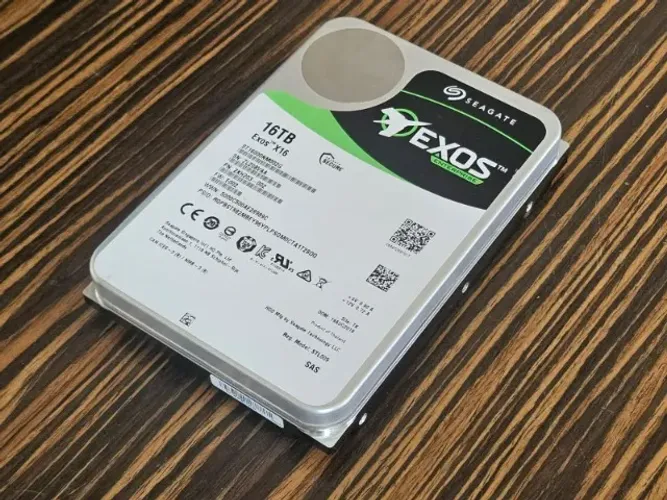 HD Seagate Exos X16 16TB SAS 12Gb/s (Para Servidor)