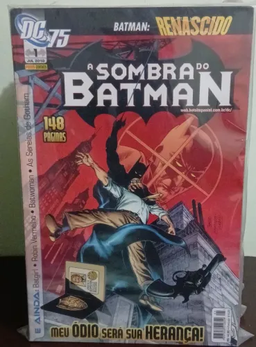 REVISTA HQ BATMAN A SOMBRA DO BATMAN COMPLETO 1 AO 23