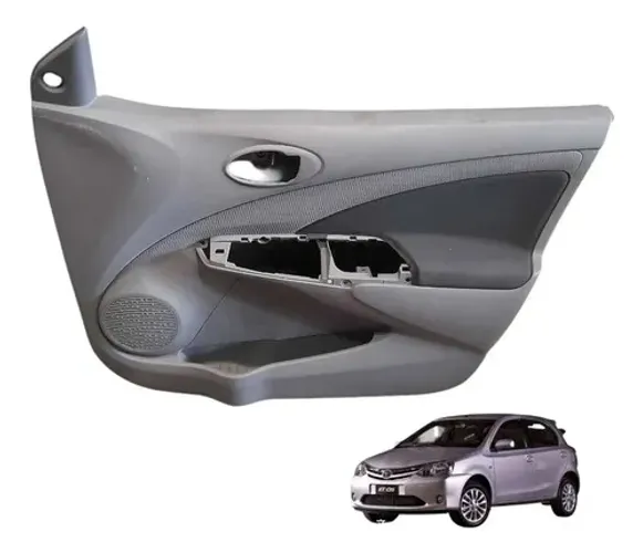 Forro Porta Dianteira Direita Toyota Etios 2013 Prateado