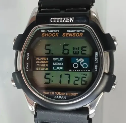 Relógio Citizen Wind Surfing Windsurf D130 Antigo Raro - Não é Casio Seiko Orient Timex