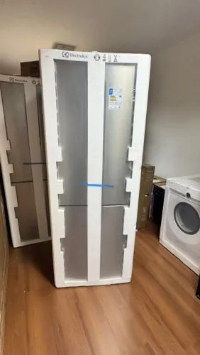 Geladeira Electrolux Frost Free Inverter 490L Experience Inverse Inox Look - IB51S - 127V