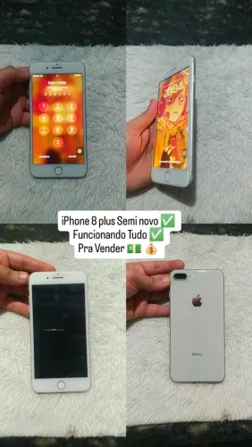 iPhone 8 plus Semi novo 