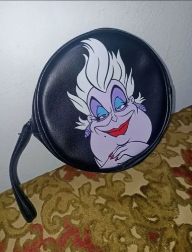 Bolsa Úrsula Disney neoprene preta 