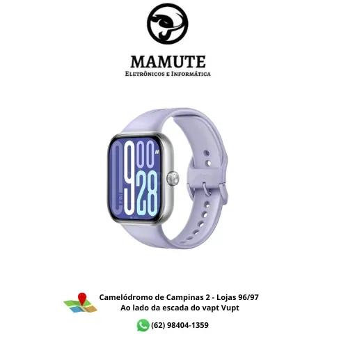 Relógio Smartwatch Xiaomi Redmi Watch 5 GPS Bluetooth HyperOS