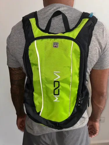 Bicicleta Mochila Hidratação M2W Verde Neon 2L
