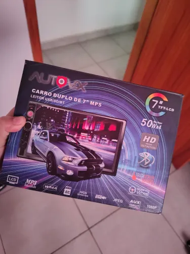 Kit Central Multimídia 2 Din MP5 7" + Moldura IX35 (Novo/Sem Uso)
