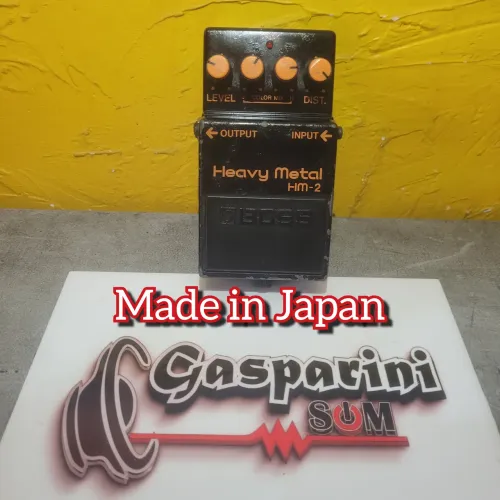 Pedal de guitarra BOSS made in Japan HM-2 heavy metal