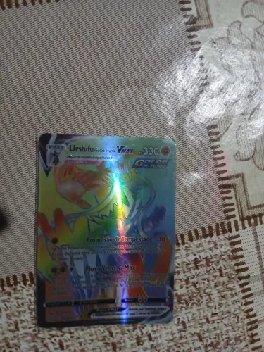 Urshifu carta pokemon rara