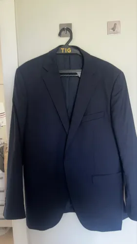 Paletó Brooksfield Slim Azul Marinho 56M - Marzotto Exclusive