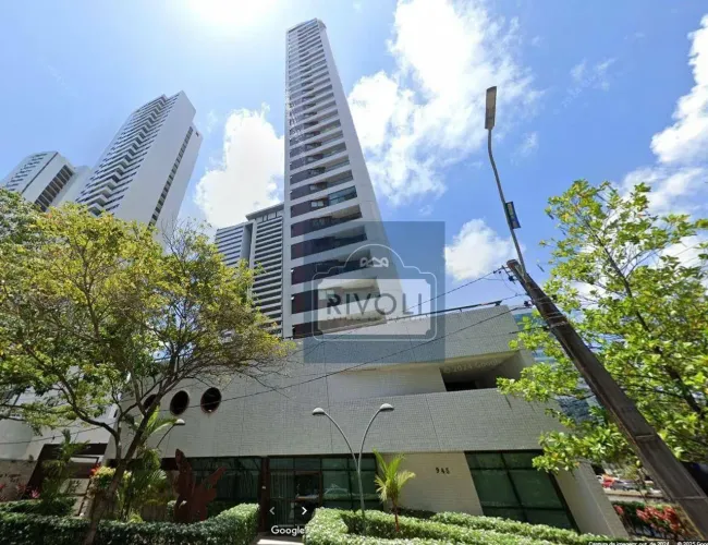 Apartamento com 1 dormitório para alugar, 35 m² por R$ 3.002,00/mês - Boa Viagem - Recife/