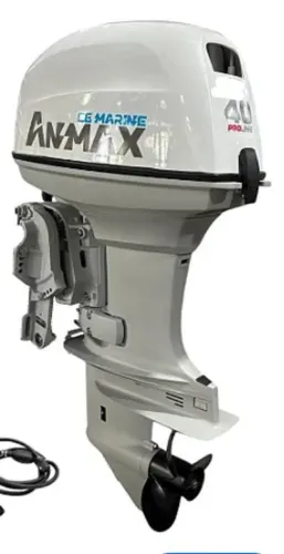 ANMAX 40HP MANUAL E ELETRICO 2TEMPOS - motor de popa novo