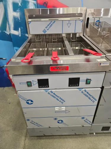 fritadeira bipartida 38 litros elétrica T380V