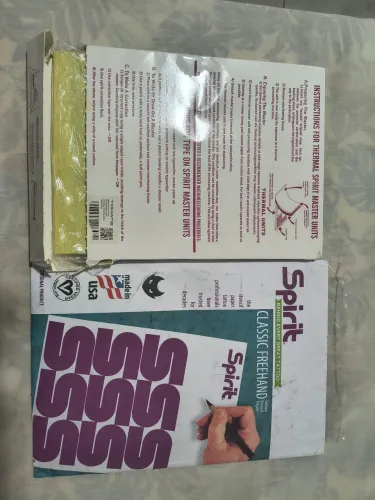 Papel thermal Spirit 80un + 15 un freehand Spirit