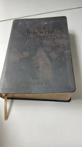 Bíblia apologética com apócrifo 