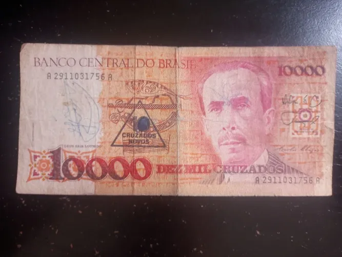 Cédula de 10000 Cruzados